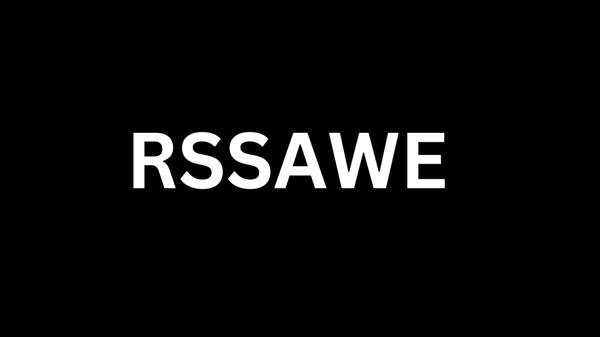 RSSAWE Efficiency And Innovation