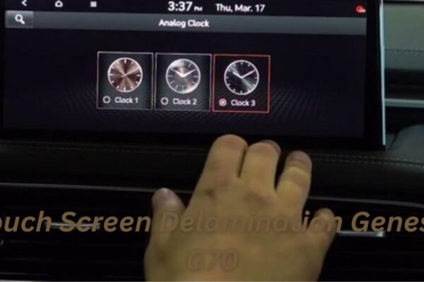 Touch Screen Delamination Genesis G70